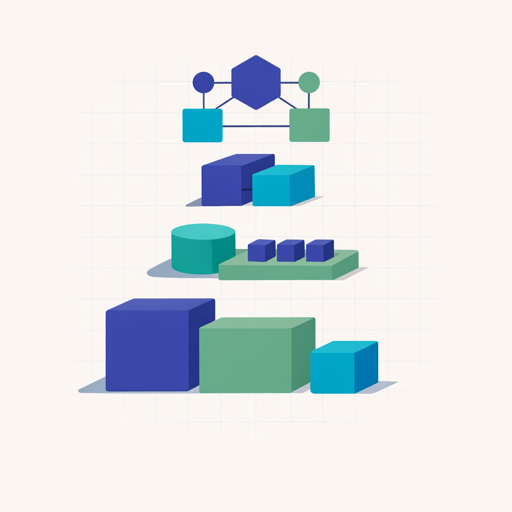 Conceptual image of the scalability benefits of API-first design