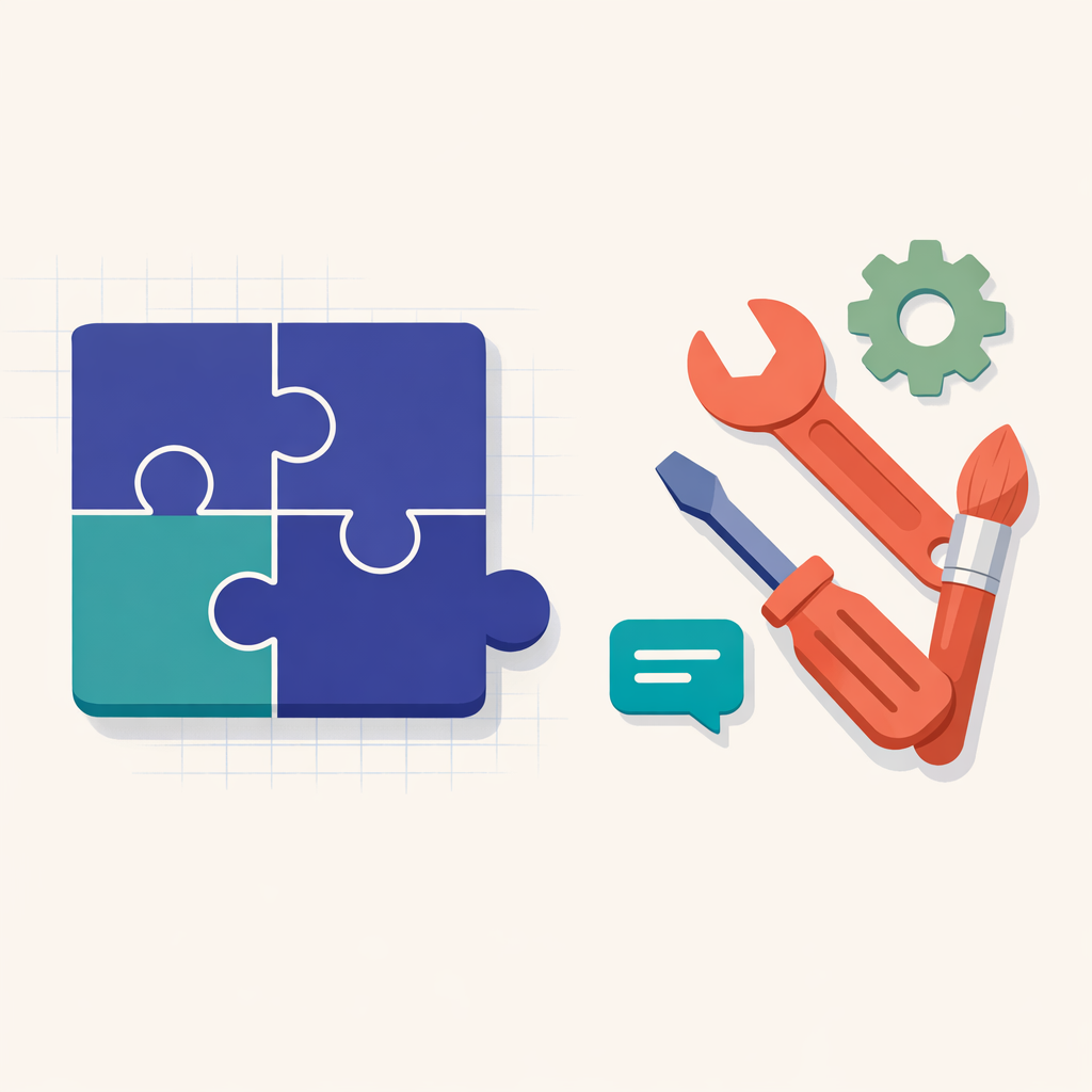 Conceptual Image of Platform Integrations and Customizations